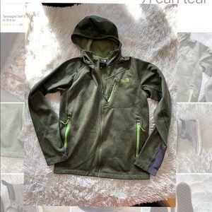North Face Zip Up Sweatshirt Hoodie